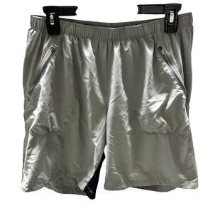 Patagonia Men's Brown Baggie Lined Shorts w/ Zippered Pockets Size Large